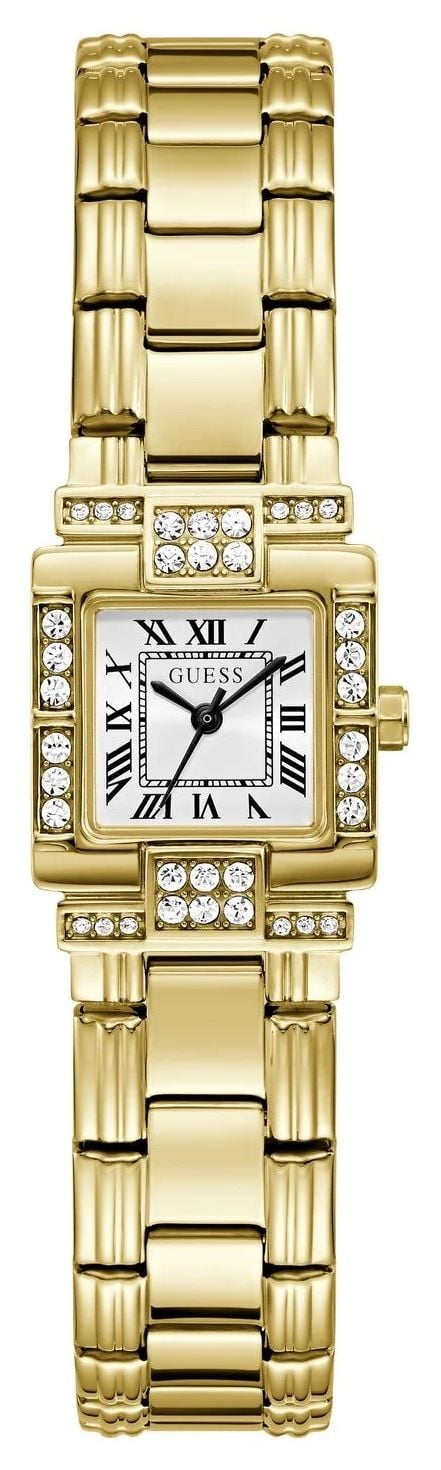 Guess GW1157L2 Taylor White Sunray Dial Gold-Tone Stainless Watch