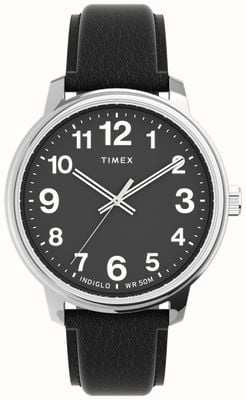 Timex Easy Reader Bold Leather Strap Watch TW2V21400