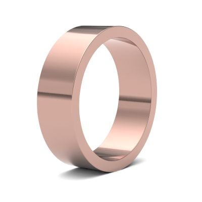 James Moore Wedding Ring  | 6mm | Light | Size Flat | AG_6LLF-18R AG_6LLF-18R