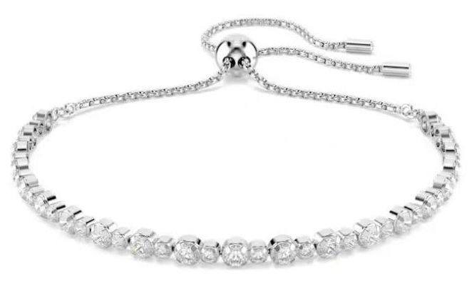 Swarovski 5677813 Matrix Tennis Bracelet, Mixed Round Cuts, Jewellery