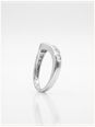 0.50ct Baguette Diamonds 10ct White Gold Wishbone Eternity Ring JM2806 - alternate view 3