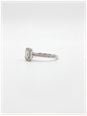 0.32ct Round Brilliant Natural Diamond Platinum Halo Ring ENG29337 - alternate view 2