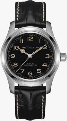 Hamilton Khaki Field Murph Automatic *Interstellar - 2014* (42mm) Black Dial / Black Leather Strap H70605731