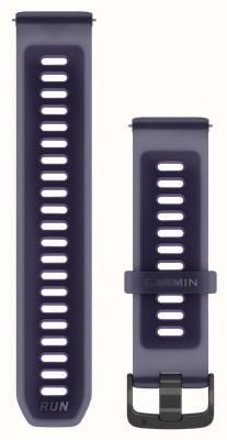 Garmin Quick Release Bands (22mm) Translucent Purple/Indigo Silicone with Slate Hardware - Strap Only 010-11251-AV