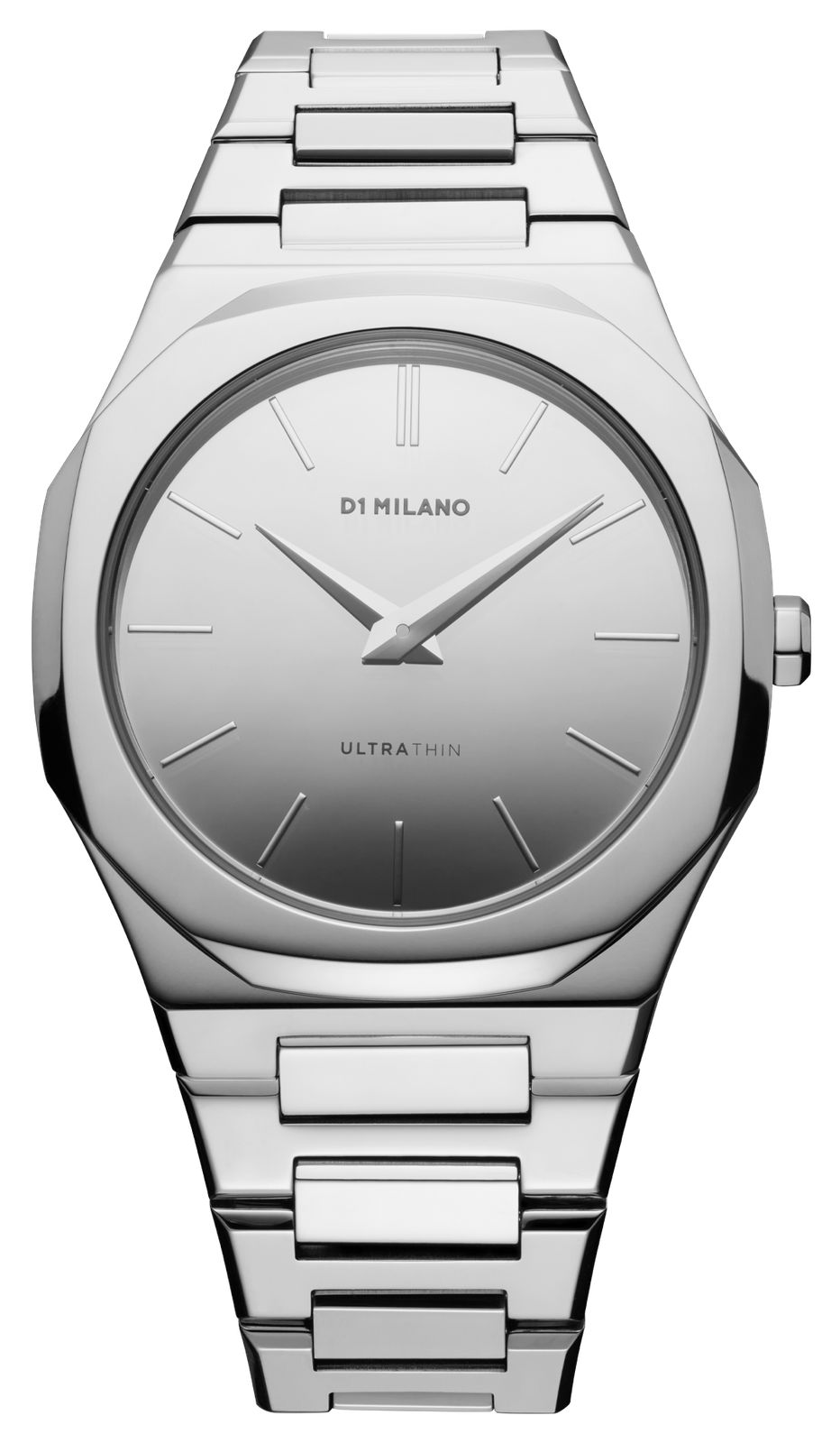 D1 Milano UTBU07 Ultra Thin Mirror (38mm) Mirror Silver Dial Watch