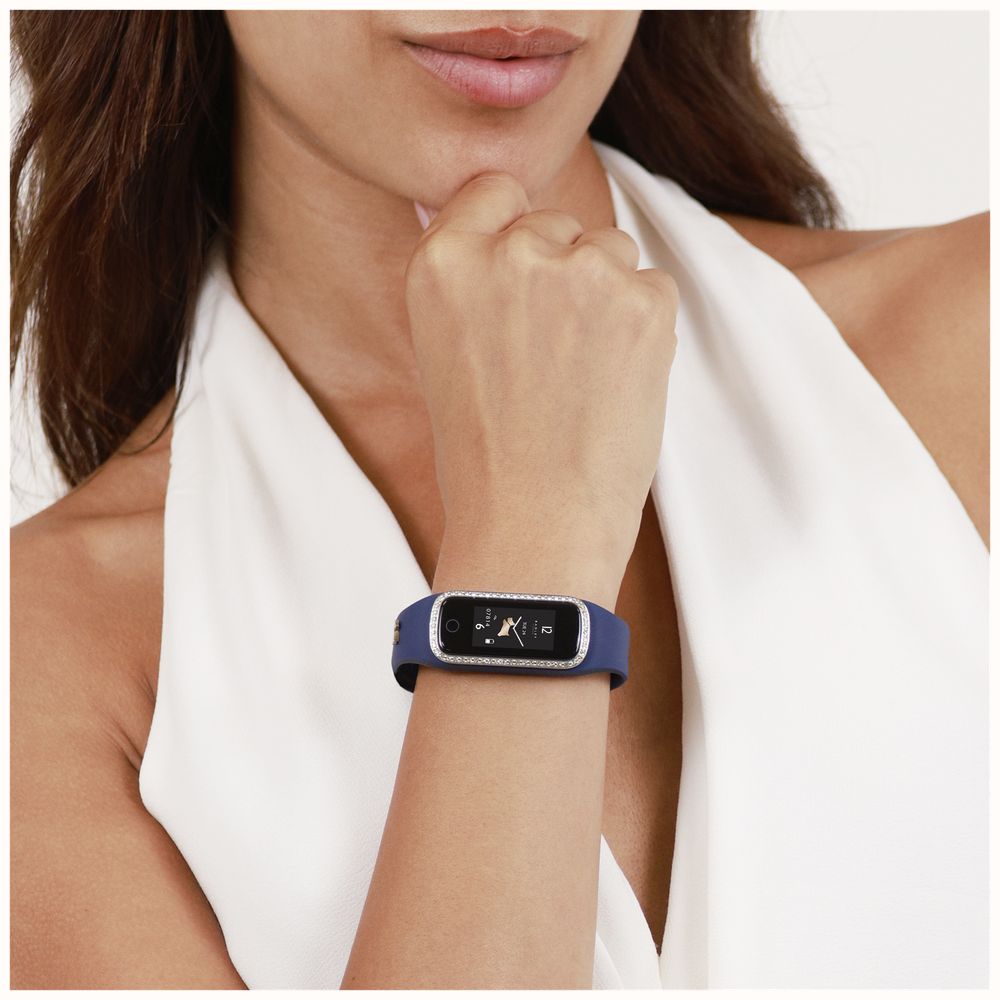 Radley Series 8 Smart Activity Tracker Crystal Set Ink Blue Silicone
