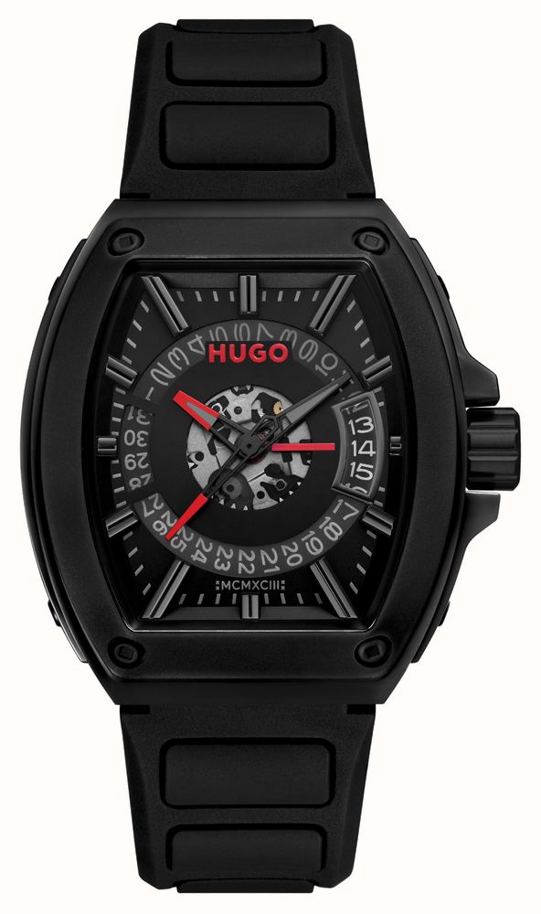 HUGO Analoog kwartshorloge voor heren, met roestvrij stalen armband 1530194