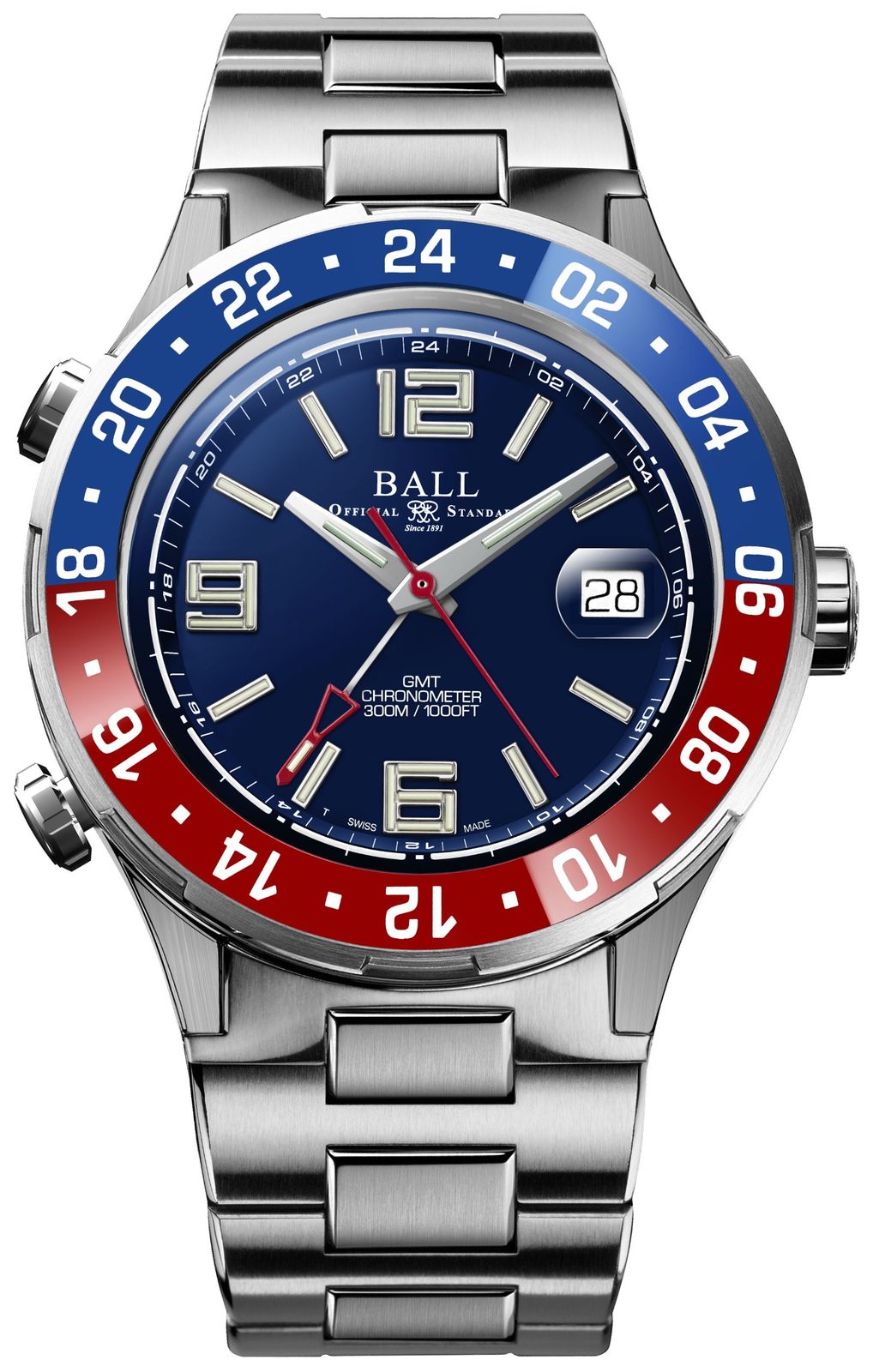 Ball Watch Company DG3038A-S2C-BE Roadmaster Pilot GMT