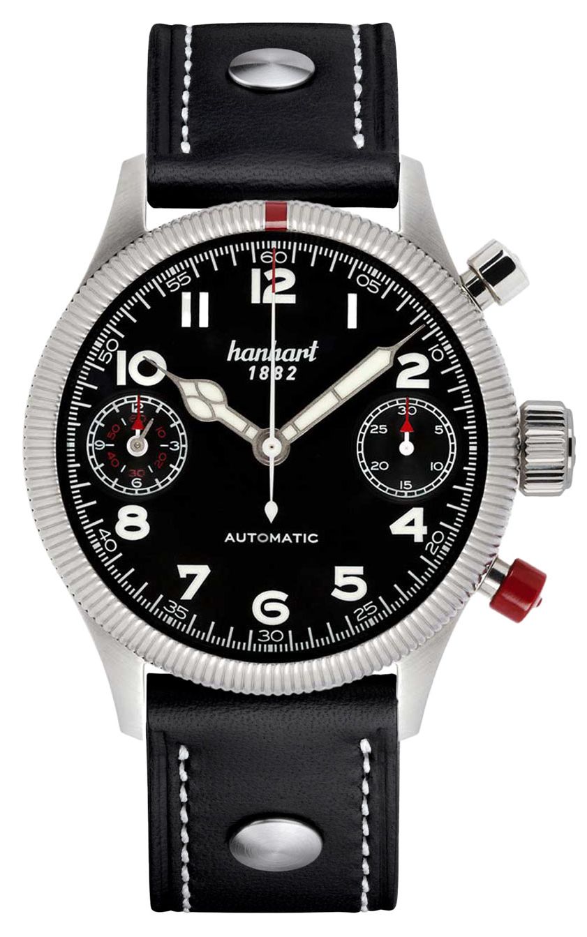Hanhart 731.210-0010 PIONEER TwinDicator Automatic Watch