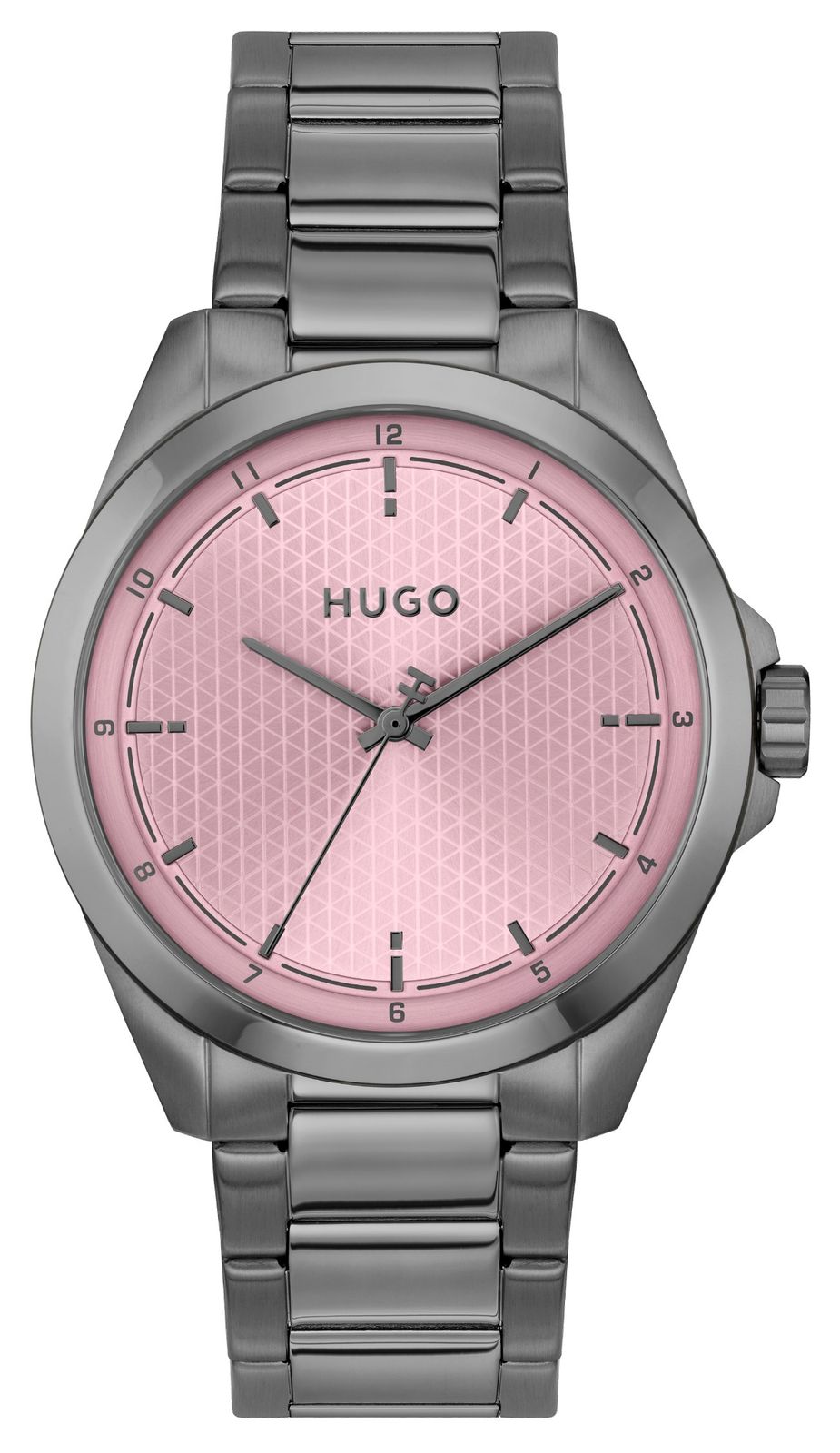HUGO 1530454 #SEAM Three-Hand Quartz (42.5mm) Pink Dial / Watch