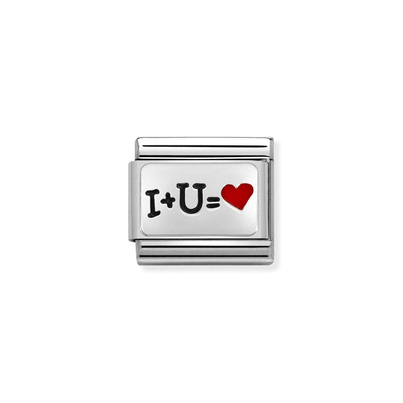 Nomination 330208/51 Classic OXIDIZED PLATES In Steel Enamel Jewellery