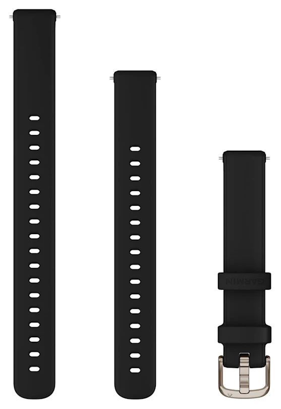 Garmin 010-13302-02 Lily® 2 Bands (14mm) Black Silicone, Watch