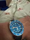 Customer picture of Squale 1521 Ocean (42mm) Blue Dial / Black Rubber Strap 1521OCN.VO