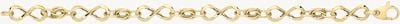 9ct Yellow Gold Hollow Bracelet BR688