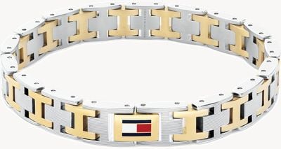 Tommy Hilfiger H-Link Two-Tone stainless Steel Bracelet 2790683