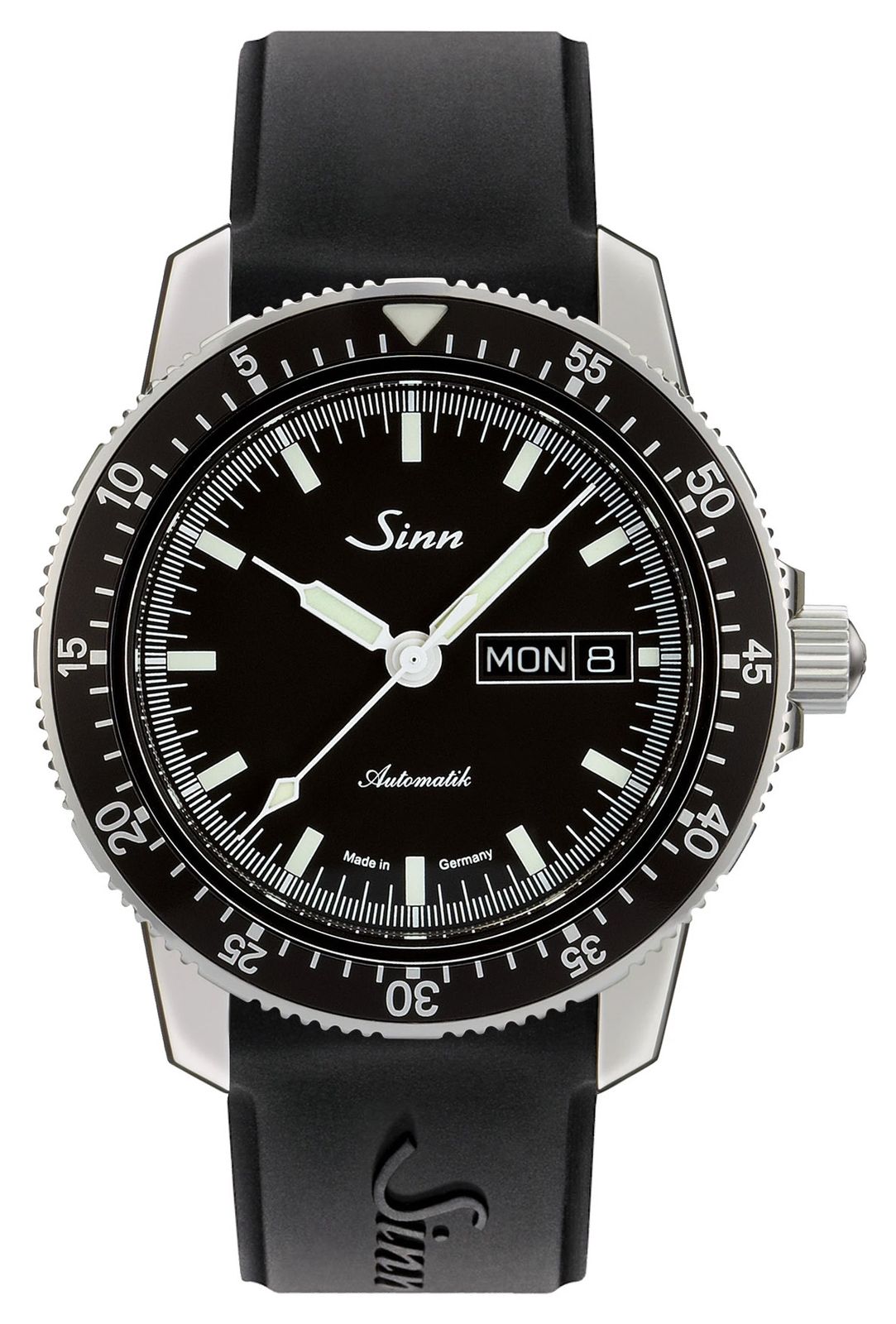 Sinn 104.010 BLACK RUBBER 104 St Sa I Classic Pilot Watch