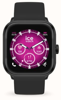 Ice-Watch ICE Smart Two 1.70 Black (36mm) Amoled Display / Black Silicone Strap 023066