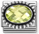Nomination Classic Light Green Vintage Bead Cubic Zirconia Charm 330607/004