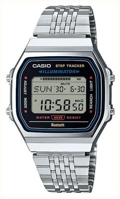 Casio Vintage Bluetooth (41.6mm) Digital Display / Stainless Steel Bracelet ABL-100WE-1AEF