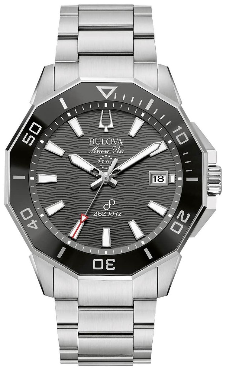 Bulova 96B434 Men’s Marine Star Precisionist (43mm) Black Watch