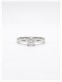 0.31ct Natural Round Brilliant Diamond Platinum Solitaire Ring FCD28380