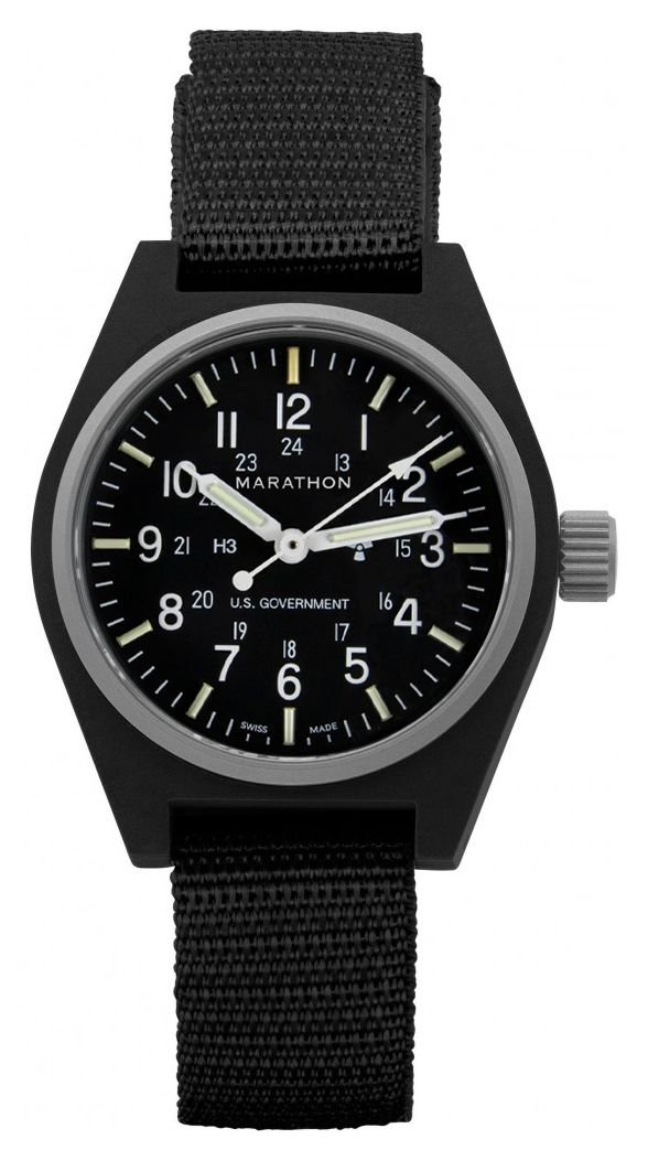 Marathon WW194004BK-0901 GPQ Black General Purpose Quartz US Watch