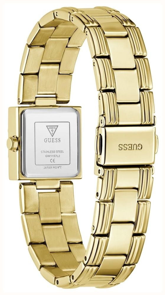 Guess Taylor White Sunray Dial Gold-Tone Stainless Steel Bracelet GW1157L2 - alternate view 3