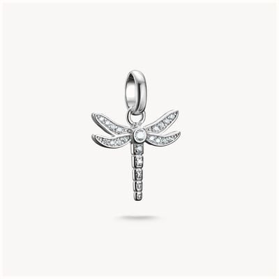Thomas Sabo Charm pendant dragonfly with stones Connect silver CC1285-051-14