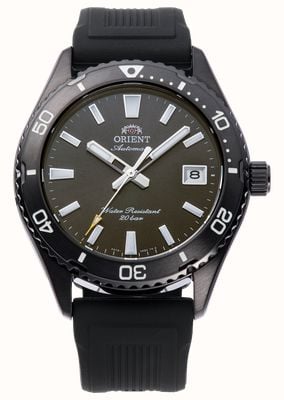 Orient Mako 40 Automatic (40mm) Black Dial / Black Rubber Strap RA-AC0Q10N30B