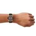Emporio Armani Three-Hand Quartz (39mm) Brown Sunray Dial / Brown Leather Strap AR11824 - alternate view 3