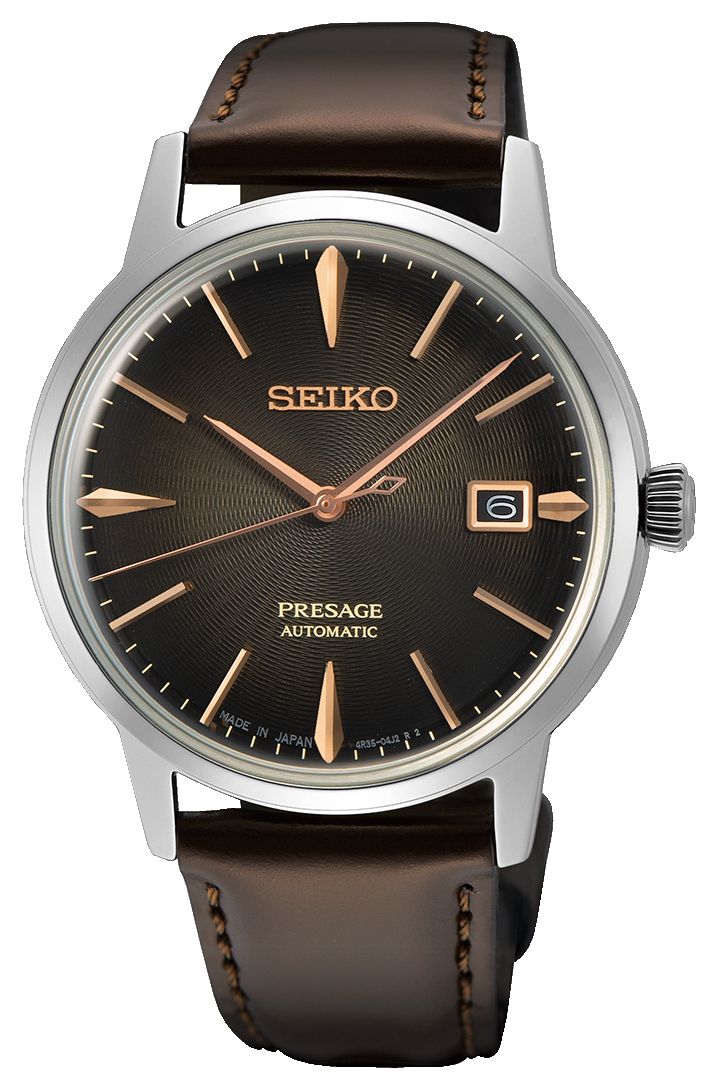 Seiko SRPJ17J1 Presage Cocktail Time âThe Irish Coffee Watch