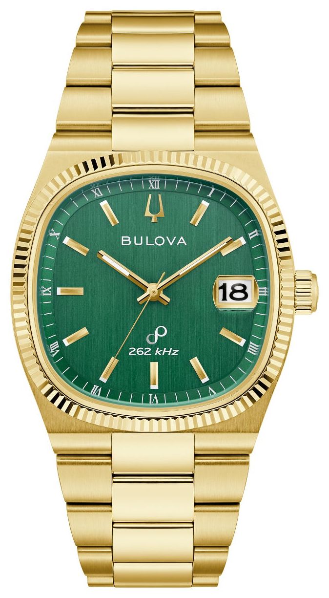 Bulova 97B237 Super Seville Precisionist (38mm) Green Dial Watch