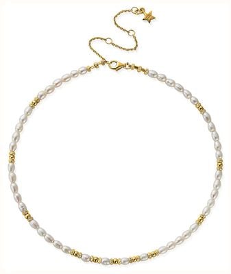ChloBo Pearl Choker Necklace Gold-Plated Sterling Silver GNPCHOKER