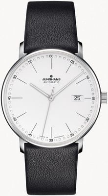 Junghans FORM A Calfskin Black Strap with Batons 27/4730.00