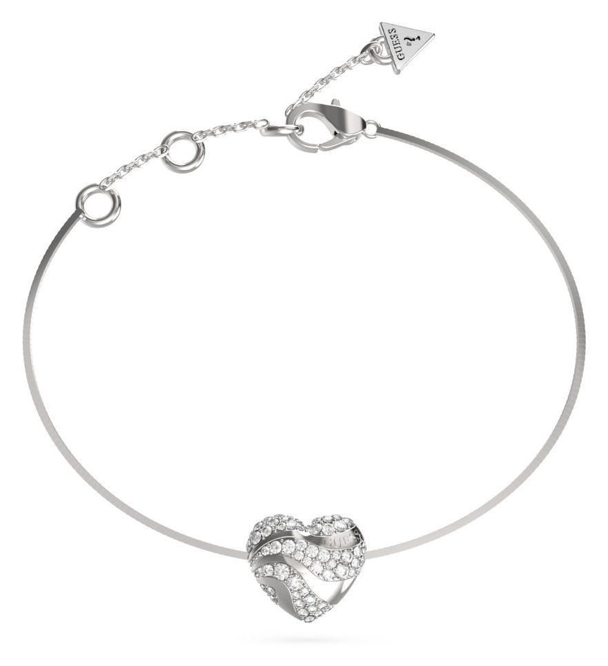 Guess JUBB04502JWRHL Ladies in my Heart solid Bracelet Jewellery