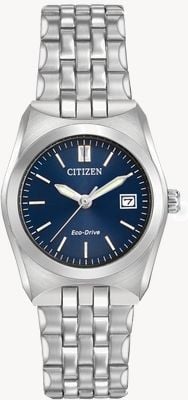 Citizen Women's Eco Drive Corso WR100 Dark Blue Dial EW2290-54L
