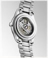 LONGINES Master Collection Automatic (41mm) Light Blue "Barleycorn" Dial / Stainless Steel Bracelet L29504996 - alternate view 3