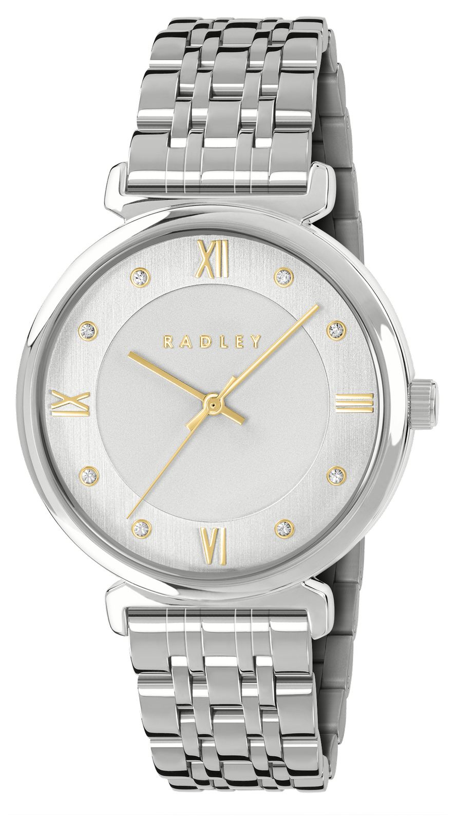 Radley RY4657 Roman Crescent (35mm) Silver Dial / Stainless Watch