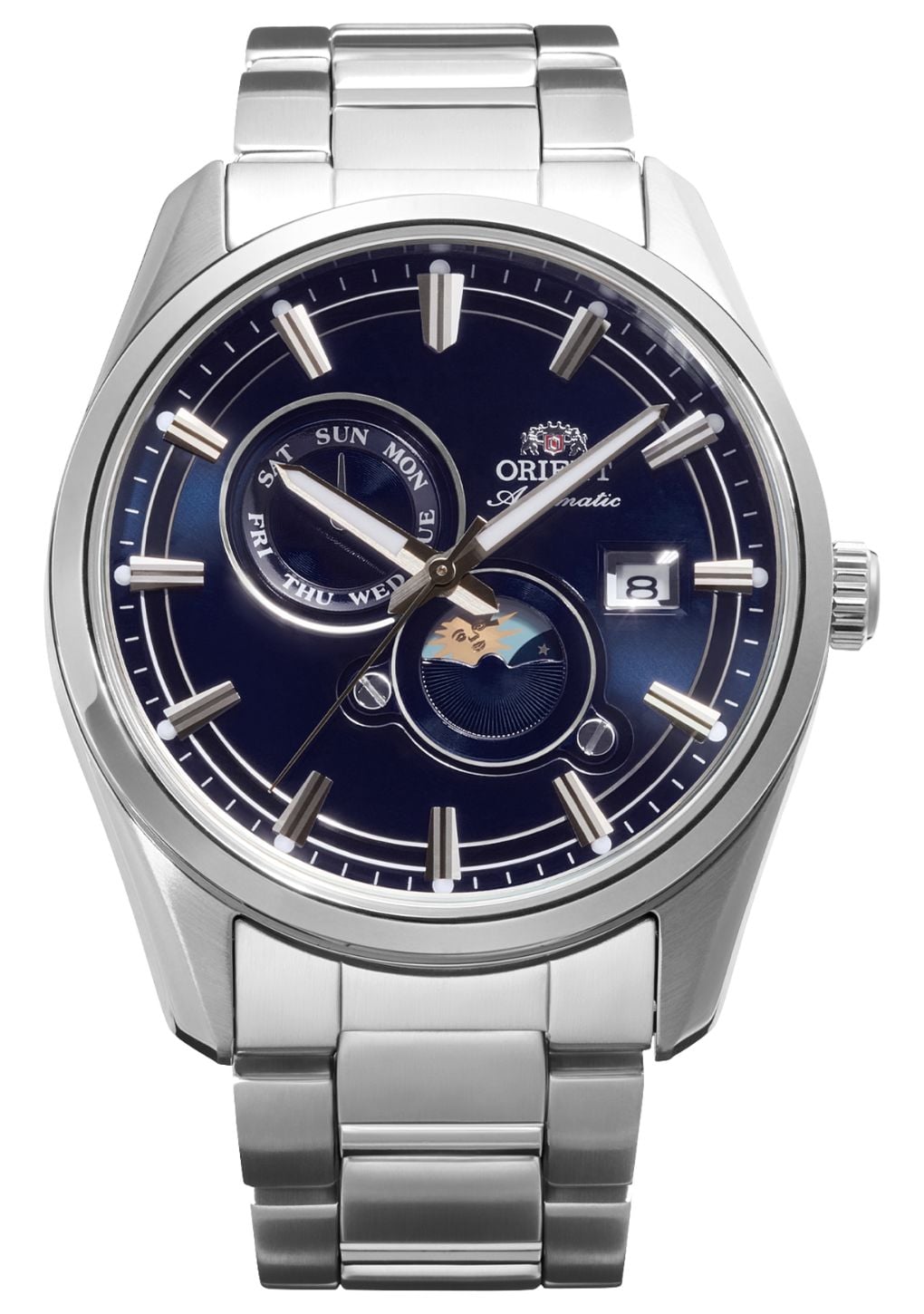 Orient RA-AK0315L30B Stretto Sun & Moon Automatic (41.5mm) Watch