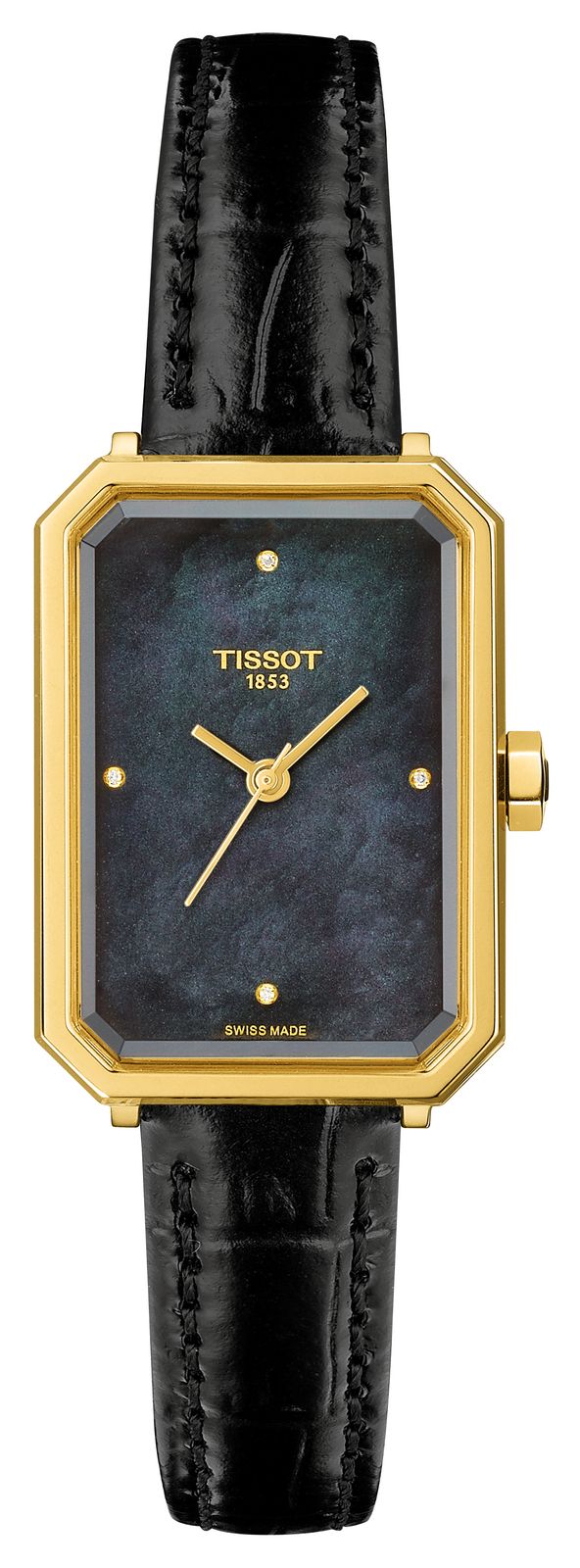 Tissot T1601103612600 SRV Quartz (21.8mm) Black Mother-of- Watch