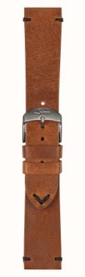 Sinn Brown Vintage-look Cowhide Leather Strap (Model U1) - Strap Only BL50225002400A-FOR-U1