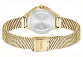 HUGO Gold Glossy Gold Dial Mesh Bracelet 1540188 - alternate view 3