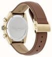 Aston Martin Timeless Quartz Chronograph (43mm) Champagne Dial / Brown Leather Strap MTTS2F502 - alternate view 4