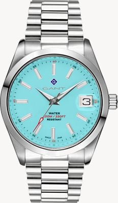 GANT Men's Eastham (42mm) Turquoise Dial / Stainless Steel Bracelet G161019