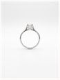 0.70ct Radiant Natural Diamond Platinum Solitaire Ring J40713 - alternate view 3