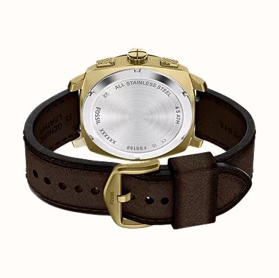 Fossil Machine 44 mm Chronograph Brown Leather FS6188 - alternate view 5