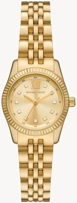Michael Kors Women's Lexington (26mm) Gold Dial / Gold-Tone Stainless Steel Bracelet MK4741