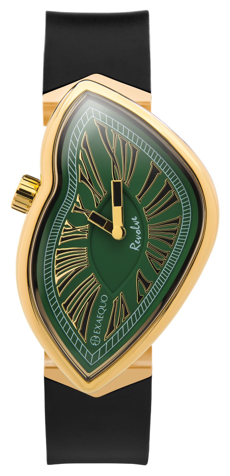 Exaequo Melting Watch EX 0032.0005 Revolve IP Yellow Gold "