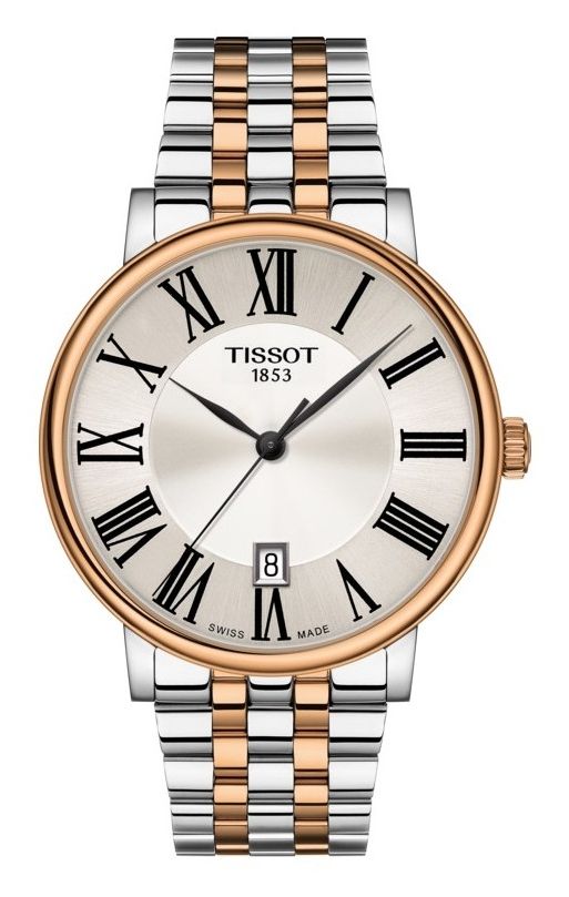 Tissot T1224102203300 | Men's Carson | Silver Dial | Two- Watch