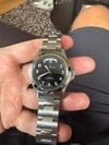 Customer picture of Hamilton Khaki Field King Day-Date Auto (40mm) Black Sunray Dial / Stainless Steel Bracelet H64475131